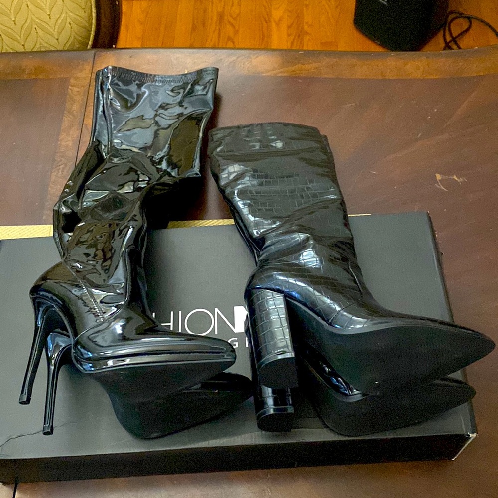 Knee High (Fashion Nova) and Sexy Over the Knee High Boots (shoedazzle)